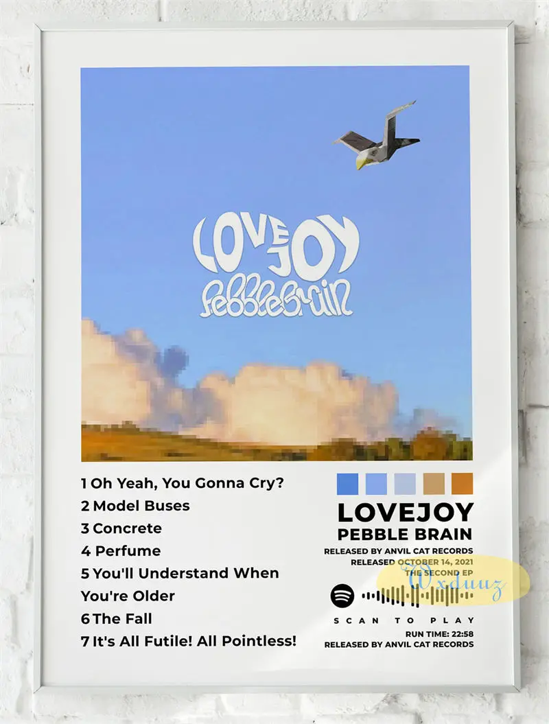 2023 Latest Popular Music Album Posters Wake up It s Over Cover Singer Lovejoy Pictures Room 1 - Lovejoy Shop