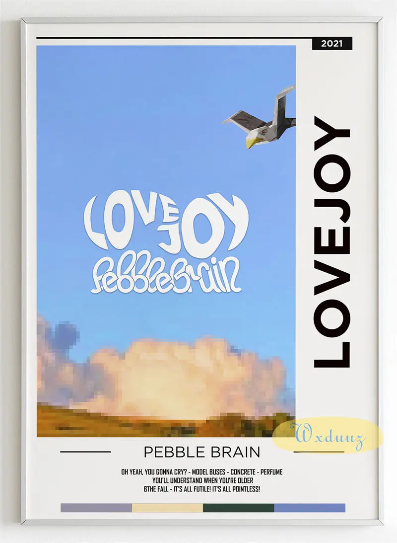 2023 Latest Popular Music Album Posters Wake up It s Over Cover Singer Lovejoy Pictures Room 11 - Lovejoy Shop