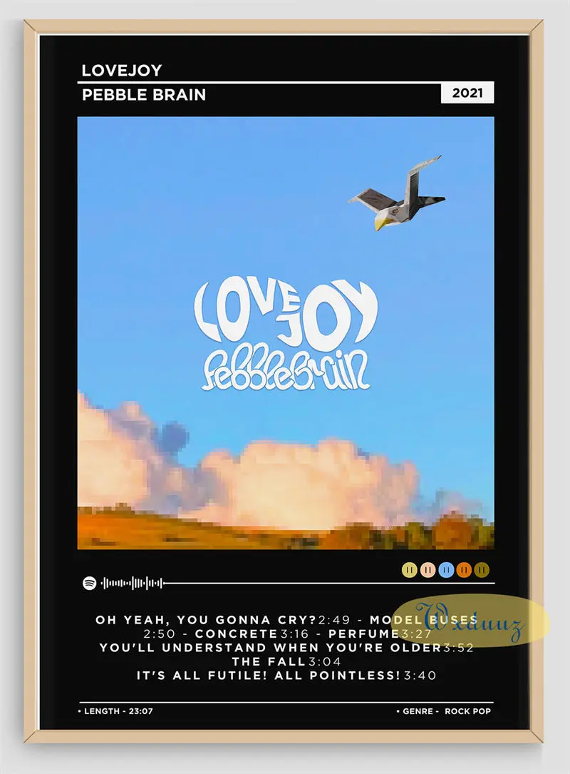 2023 Latest Popular Music Album Posters Wake up It s Over Cover Singer Lovejoy Pictures Room 5 - Lovejoy Shop