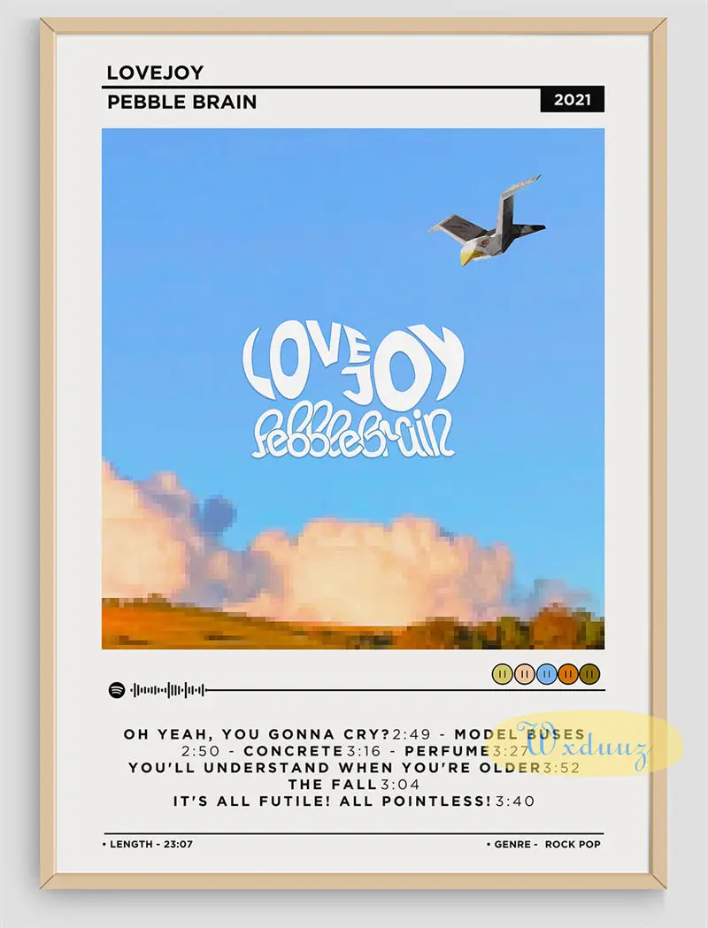 2023 Latest Popular Music Album Posters Wake up It s Over Cover Singer Lovejoy Pictures Room 6 - Lovejoy Shop