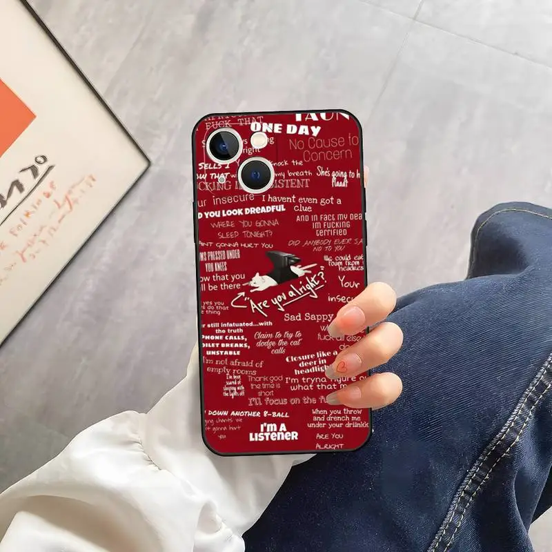 Lovejoy Band Phone Case For Iphone 14 13 Pro Max 12 Xr X Xs Mini For 5 - Lovejoy Shop