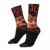 Lovejoy North Tour Concert Theme Crew Socks Stuff for Unisex Compression Print Socks - Lovejoy Shop