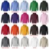 hoodie color chart - Lovejoy Shop