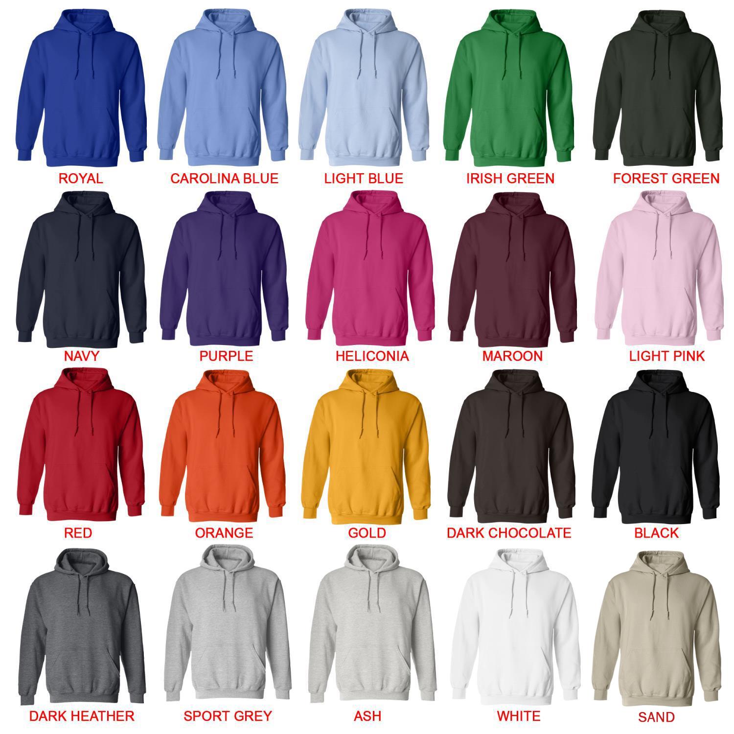 hoodie color chart - Lovejoy Shop