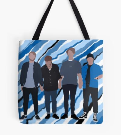 Lovejoy Blue Swirl Background Tote Bag Official Lovejoy Merch