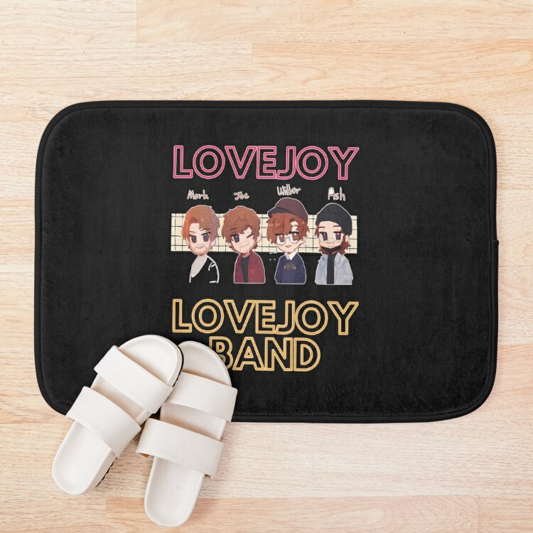 Lovejoy Band (3) Bath Mat Official Lovejoy Merch