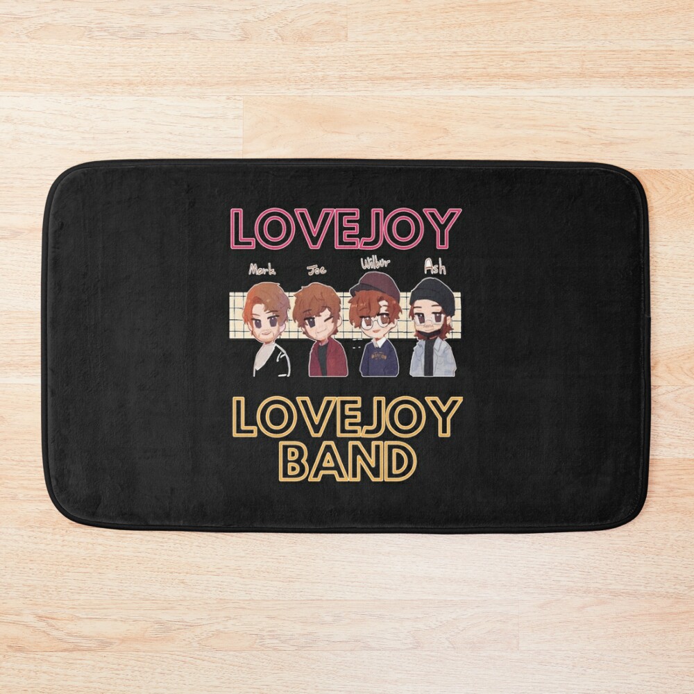 Lovejoy Band (3) Bath Mat Official Lovejoy Merch